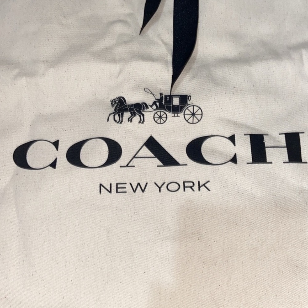 Coach New York 15x13” MEDIUM Dust Bag New - Picture 2 of 2